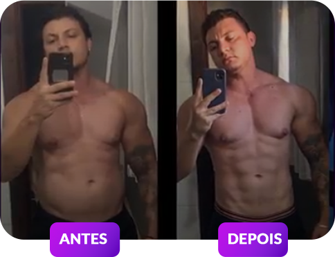 antes e depois